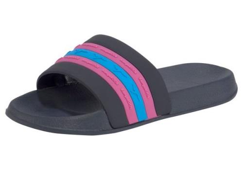 NU 20% KORTING: KangaROOS Badslippers K-Slide Stripe