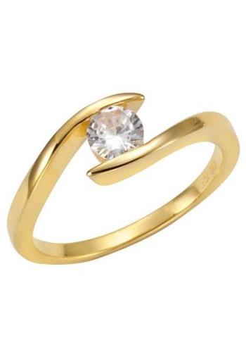 NU 20% KORTING: Firetti Ring Sieraad Geschenk, glanzend, verguld, gebo...