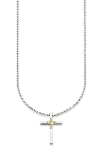 Bruno Banani Ketting met hanger Sieraad Geschenk, ketting kruis met st...