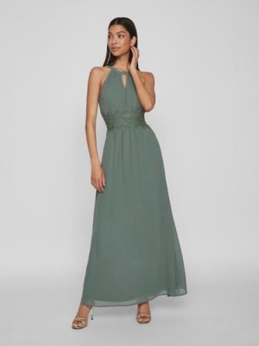 Vila Maxi-jurk VIMILINA HALTERNECK MAXI DRESS - NOOS