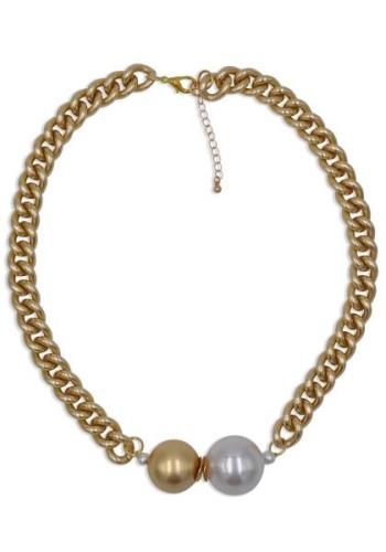 Firetti Collier Chunky Pearl met kunststof kraal