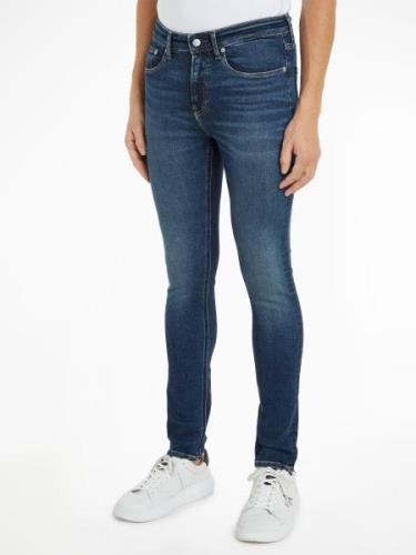 Calvin Klein Skinny fit jeans Super-skinny in 5-pocketsstijl