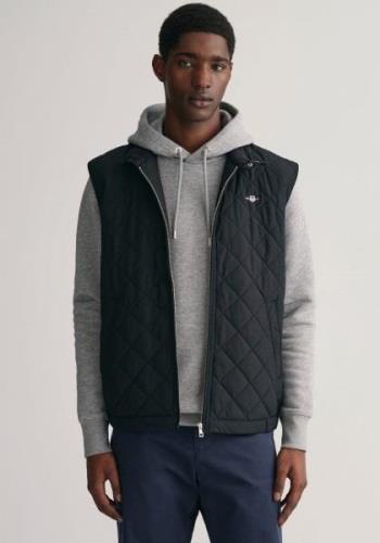 Gant Bodywarmer QUILTED WINDCHEATER VEST met wattering van gerecycled ...