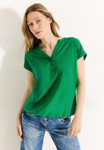 Cecil Blouse met korte mouwen met elastische band