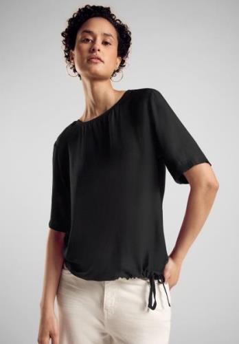 STREET ONE Shirtblouse met een rijgkoord