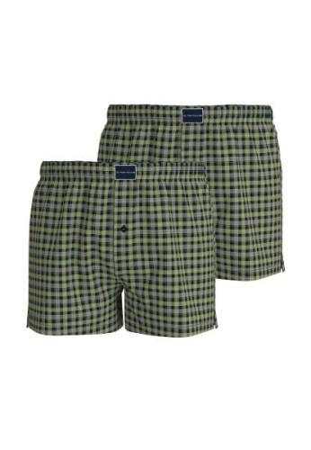 Tom Tailor Geweven boxershort met cool ruitmotief (2 stuks)