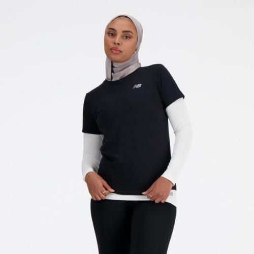 New Balance Runningshirt met merk