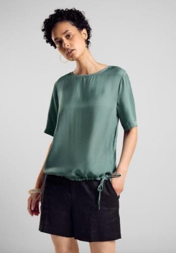 STREET ONE Shirtblouse met een rijgkoord