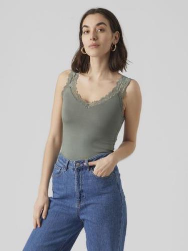 Vero Moda Kanten top VMROSA SL TOP JRS NOOS