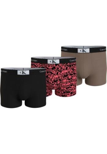 NU 20% KORTING: Calvin Klein Trunk 3PK met elastische logo-band (3 stu...