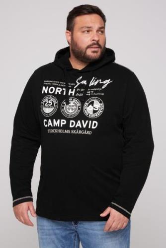 CAMP DAVID Capuchonshirt