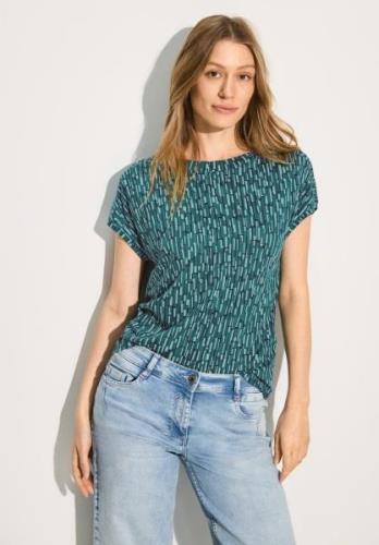 NU 20% KORTING: Cecil T-shirt met print all-over