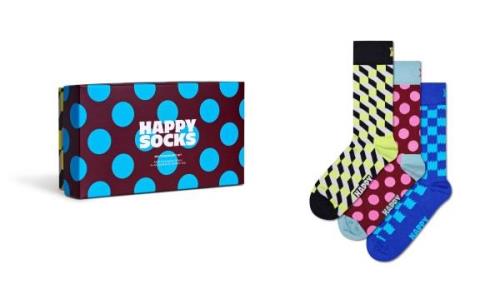 Happy Socks Lange sokken (Set van 3)