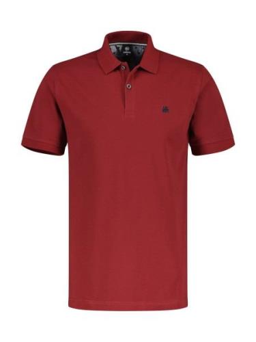 Lerros Poloshirt met stijlvol borduursel op borsthoogte