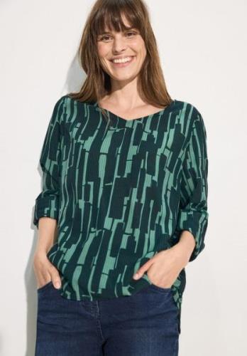 Cecil Blouse met lange mouwen met print all-over