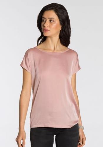 Laura Scott Shirtblouse van satijn en jersey