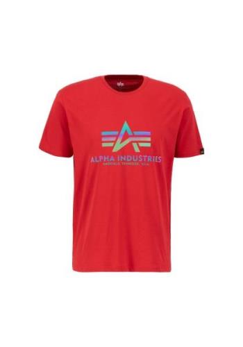 Alpha Industries T-shirt Alpha Industries Men - T-Shirts Basic T Rainb...