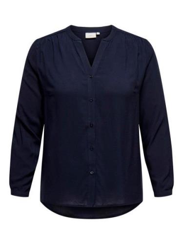 ONLY CARMAKOMA Gedessineerde blouse CARANITA LS SHIRT AOP