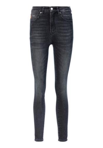 Boss Orange Slim fit jeans C_MAYE HR 1.0 met lederen boss badge