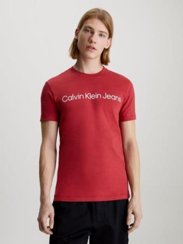 NU 20% KORTING: Calvin Klein T-shirt INSTITUTIONAL LOGO met calvin kle...