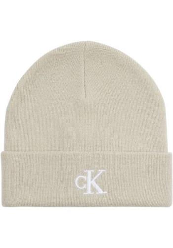 NU 20% KORTING: Calvin Klein Beanie MONOGRAM EMBRO BEANIE