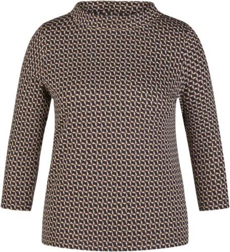 Rabe Shirt met 3/4 mouwen met print all-over