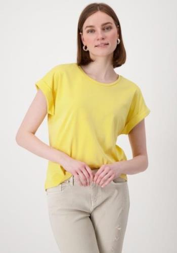 Monari Shirt met ronde hals in trendy kleur