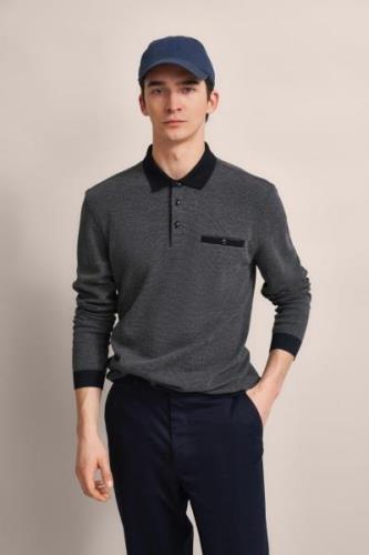 NU 20% KORTING: Bugatti Poloshirt met lange mouwen