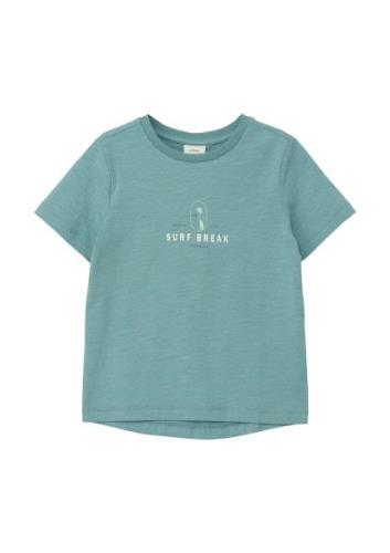 NU 20% KORTING: s.Oliver RED LABEL Junior T-shirt met print voor en ac...