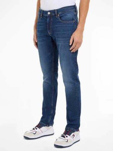 TOMMY JEANS Regular fit jeans RYAN RGLR STRGHT met gestempeld logo