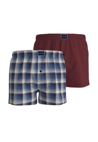 NU 20% KORTING: Tom Tailor Geweven boxershort met cool ruitmotief (2 s...