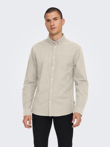 ONLY & SONS Overhemd met lange mouwen ONSALVARO LS OXFORD SHIRT