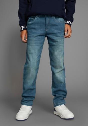 NU 20% KORTING: KangaROOS Stretch jeans , Regular fit, met rechte pijp...