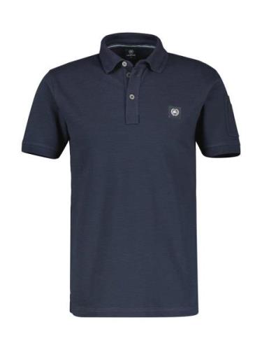 Lerros Poloshirt met logo-badge op borsthoogte