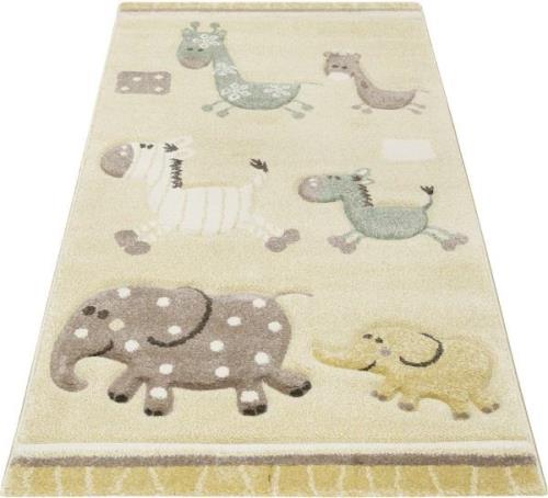 Esprit Kindervloerkleed Kids Lucky Zoo 2.0 Kinderkleed met dierentuinm...