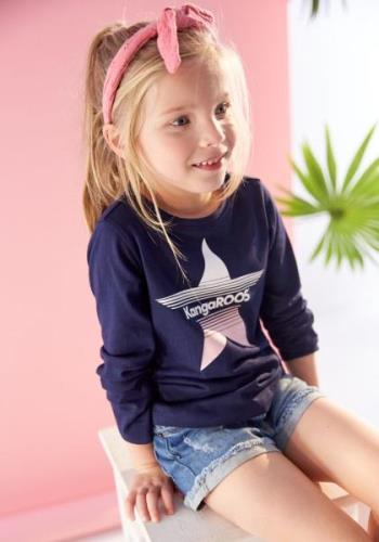 NU 20% KORTING: KangaROOS Shirt met lange mouwen Kleine meisjes