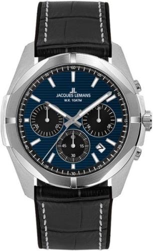 NU 20% KORTING: Jacques Lemans Chronograaf Monte Carlo