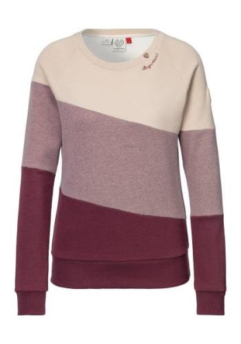 Ragwear Sweater JOHANKA BLOCK Ronde hals met color blocking design