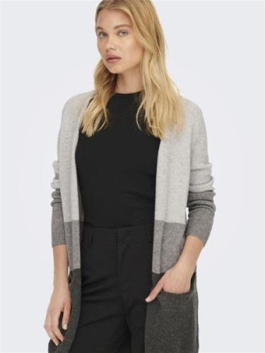 Only Lang vest ONLQUEEN L/S LONG CARDIGAN KNT NOOS