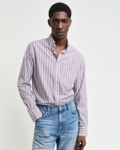 Gant Overhemd met lange mouwen REG POPLIN STRIPE SHIRT