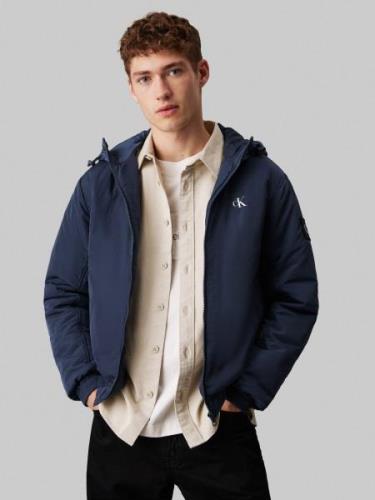 NU 20% KORTING: Calvin Klein Outdoorjack PADDED HOODED HARRINGTON