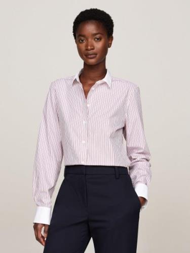 Tommy Hilfiger Overhemdblouse STRIPE REGULAR SHIRT