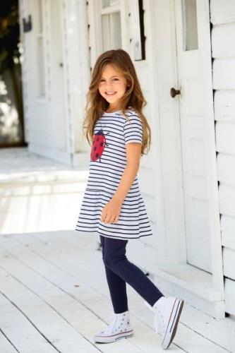 NU 20% KORTING: KIDSWORLD Shirt & legging met schattig lieveheersbeest...