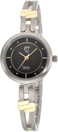 NU 20% KORTING: ETT Solarhorloge Namib, ELT-12116-25M Polshorloge, dam...