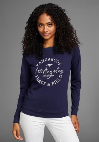 KangaROOS Sweatshirt met frontprint - nieuwe collectie