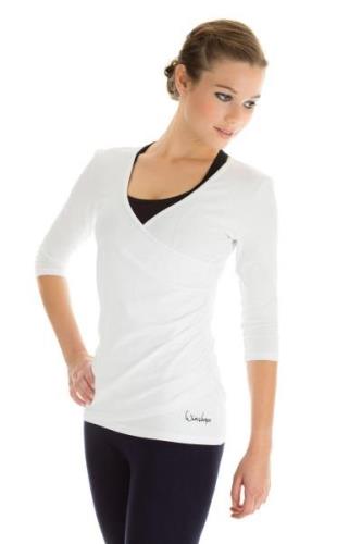 Winshape Wikkelshirt WS3 ¾-mouw