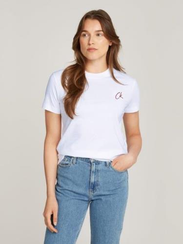 Calvin Klein T-shirt EMBROIDERED CK REGULAR TEE