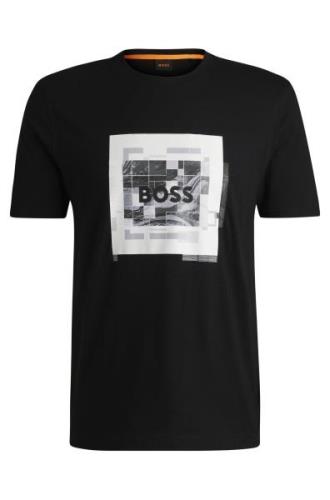 Boss Orange T-shirt Te_Urban met frontprint