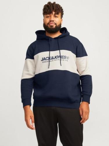 NU 20% KORTING: Jack & Jones PlusSize Hoodie JJELEGACY BLOCKING SWEAT ...