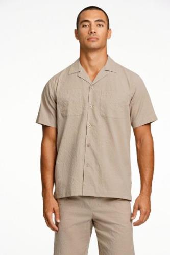 LINDBERGH Overhemd met korte mouwen Shirt+Shorts Set (2-delig)